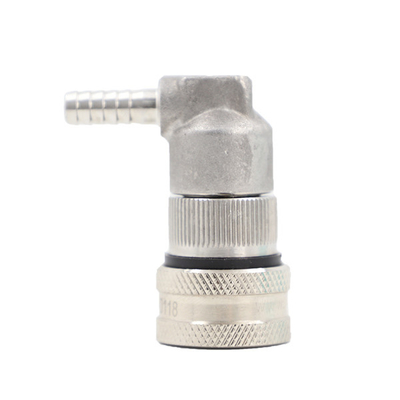 CO2 Soda Keg Connectors Stainless Steel Barb Liquid Ball Lock Post